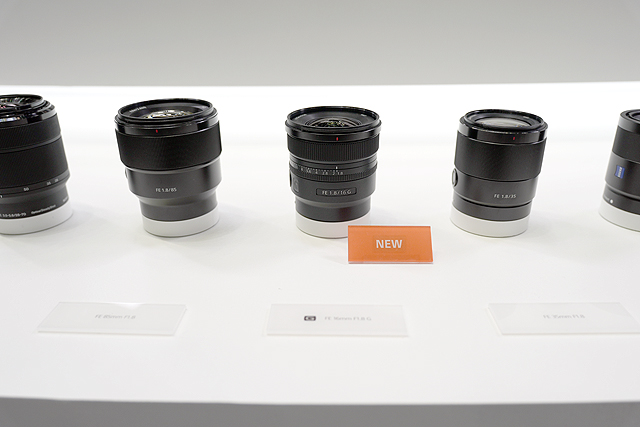 レビュー】広角単焦点レンズ『SEL16F18G』の実機イベント展示レポート