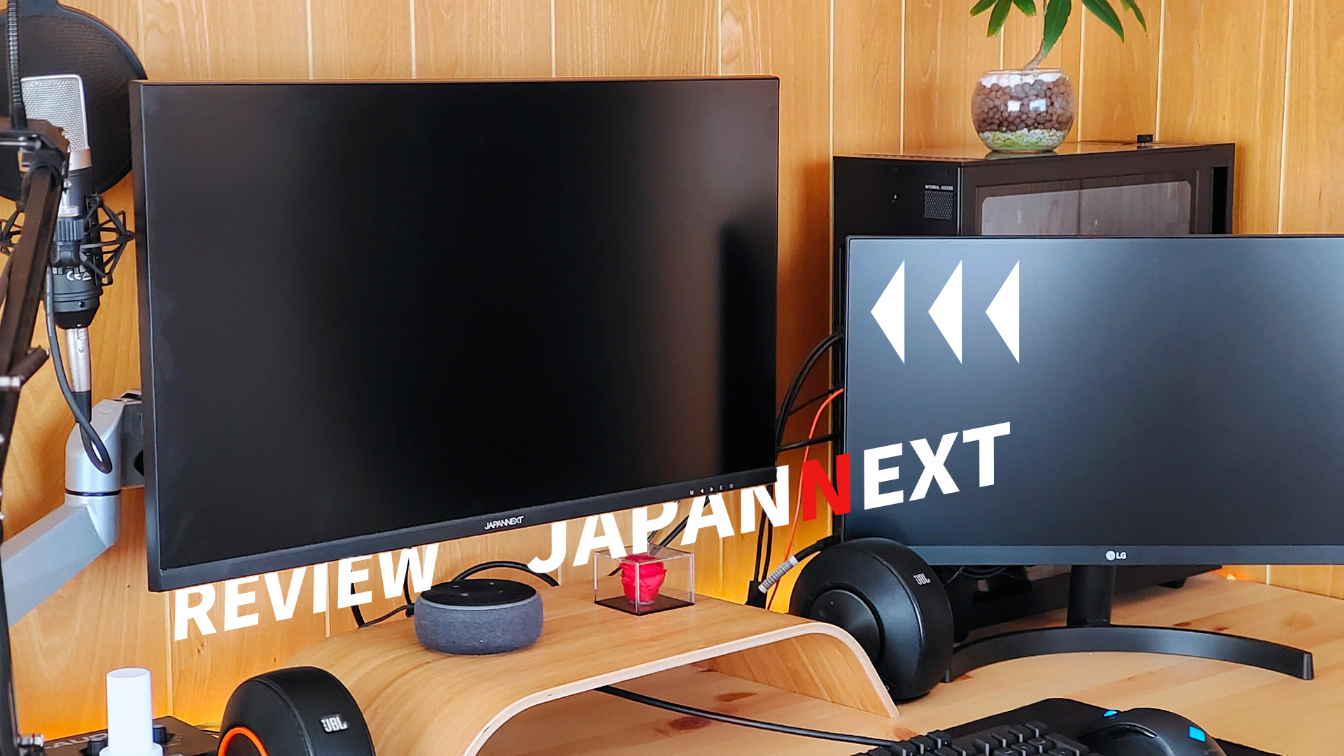 レビュー】機能性抜群の昇降式4Kモニター「JN-IPS282UHDR-C65W