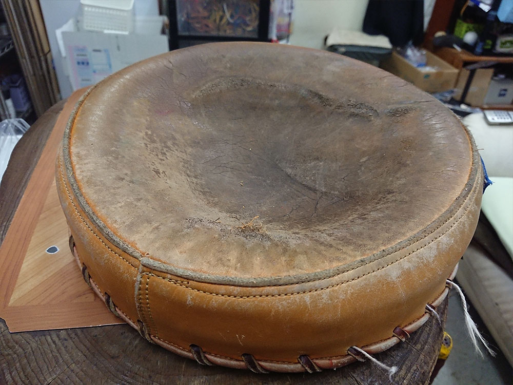 グラブ叩き台完成 | ベースボールショップGTK