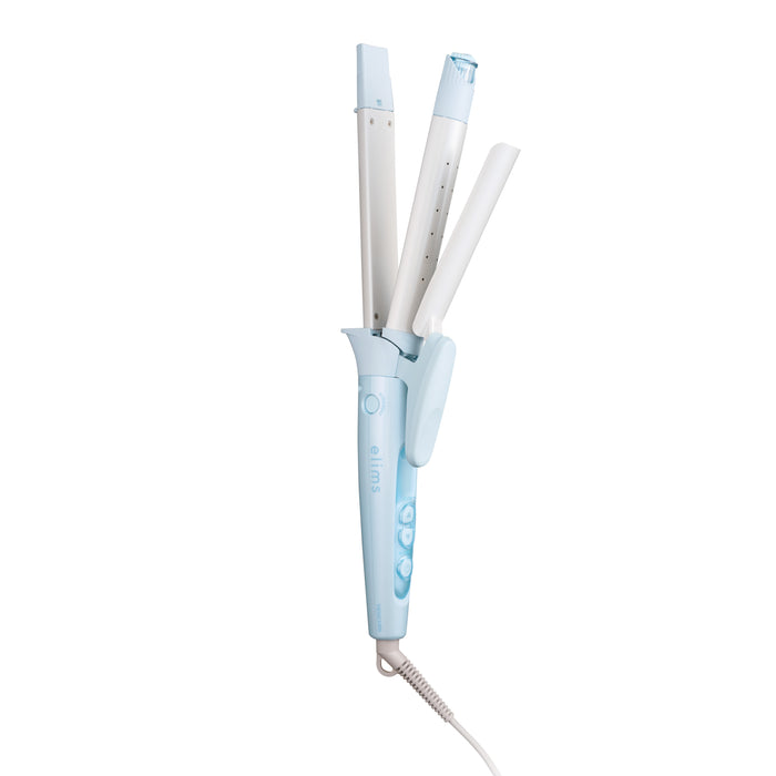 ヘアーアイロン elims マイナスイオン 2WAY 26ミリ ブルー TW552B-A