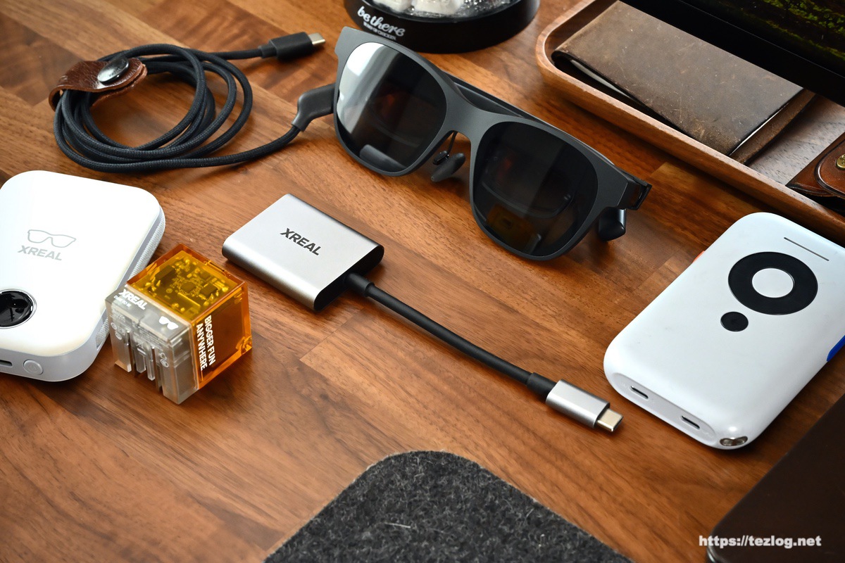 XREAL Hub レビュー。XREAL Airシリーズを充電しながら使える！ | Tezlog