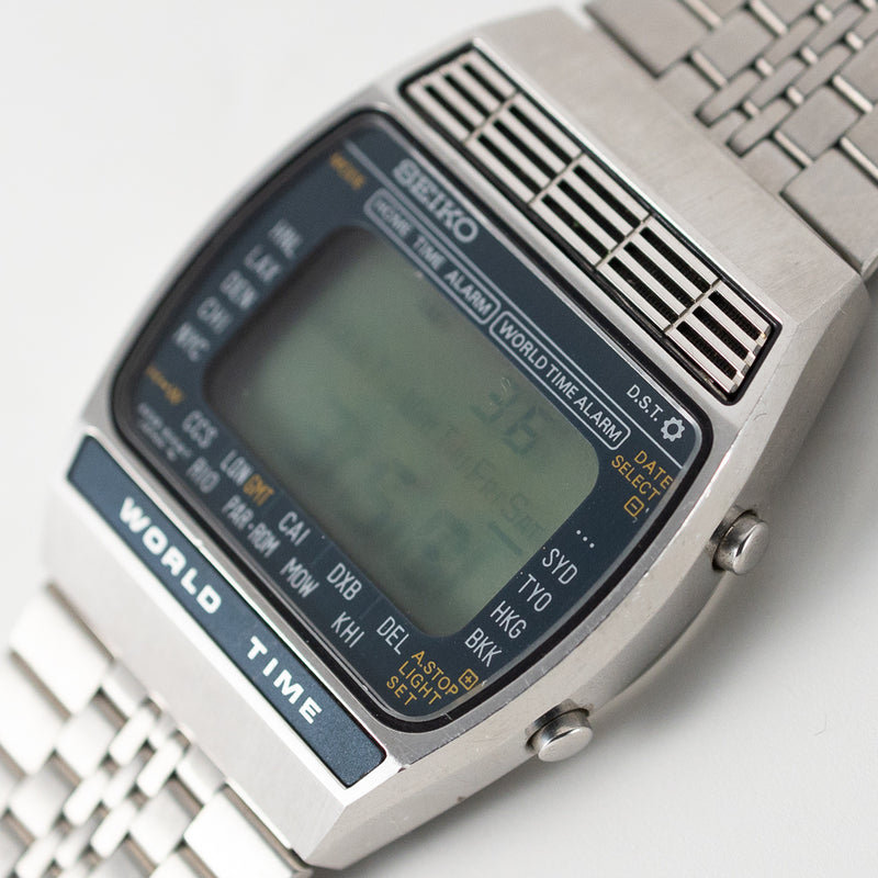 SEIKO world time digital Ref.A239-502A – TIMEANAGRAM