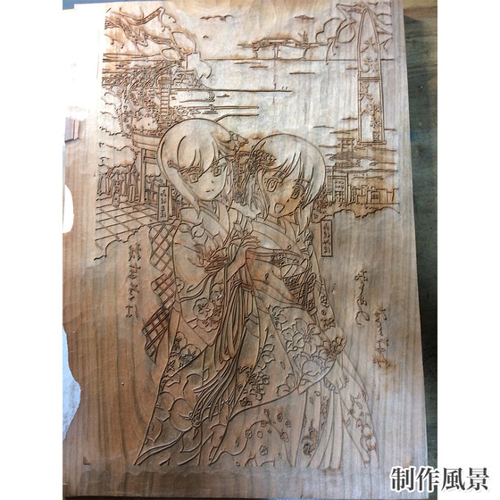 浮世絵木版画 ガールズ＆パンツァー 最終章 大洗美人姉妹図