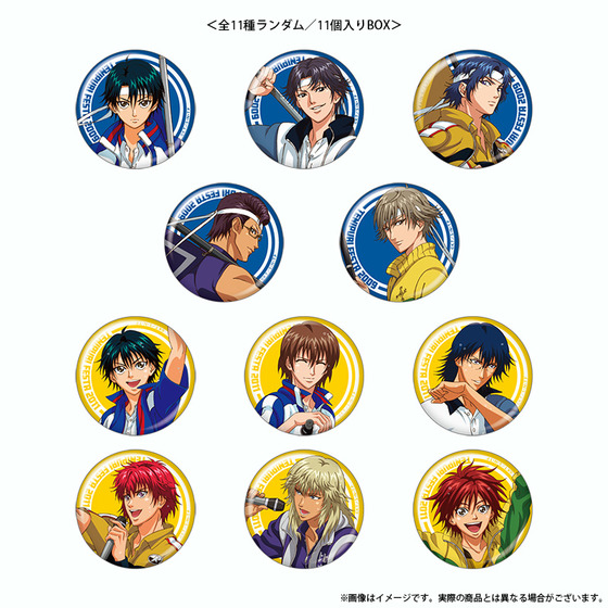 テニスの王子様 DVDカバーシリーズ 缶バッジ -テニプリフェスタ2009