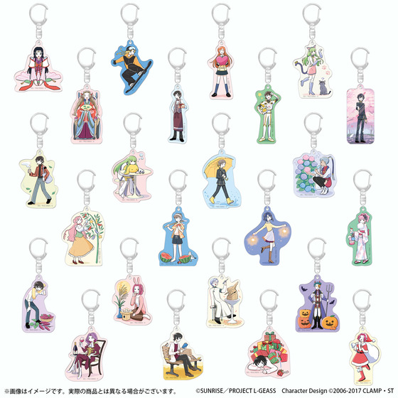 コードギアス 反逆のルルーシュ ぷちゆるコードギアスらいふ アクリル