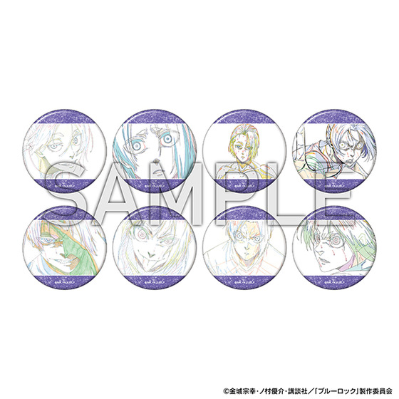 ブルーロック 御影玲王 ブルーロック展 アルティメタル缶バッジ 35点