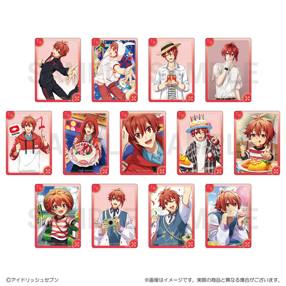 アイドリッシュセブン バースデービジュアルクリアカードコレクション