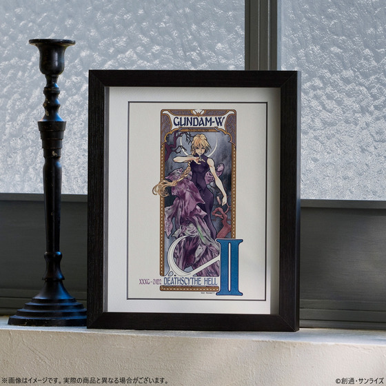 受注生産】 新機動戦記ガンダムW 額装アート〈新機動戦記ガンダムW