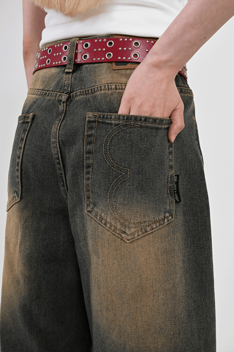 10日以内お届け】ウォッシュドバギーパンツ L0978