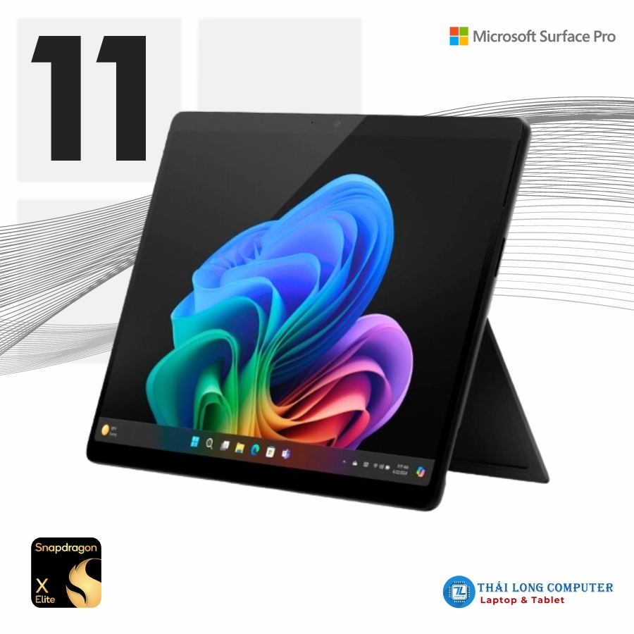 Surface Pro 11 Snapdragon X Plus 16GB/ 512GB | Thái Long Computer