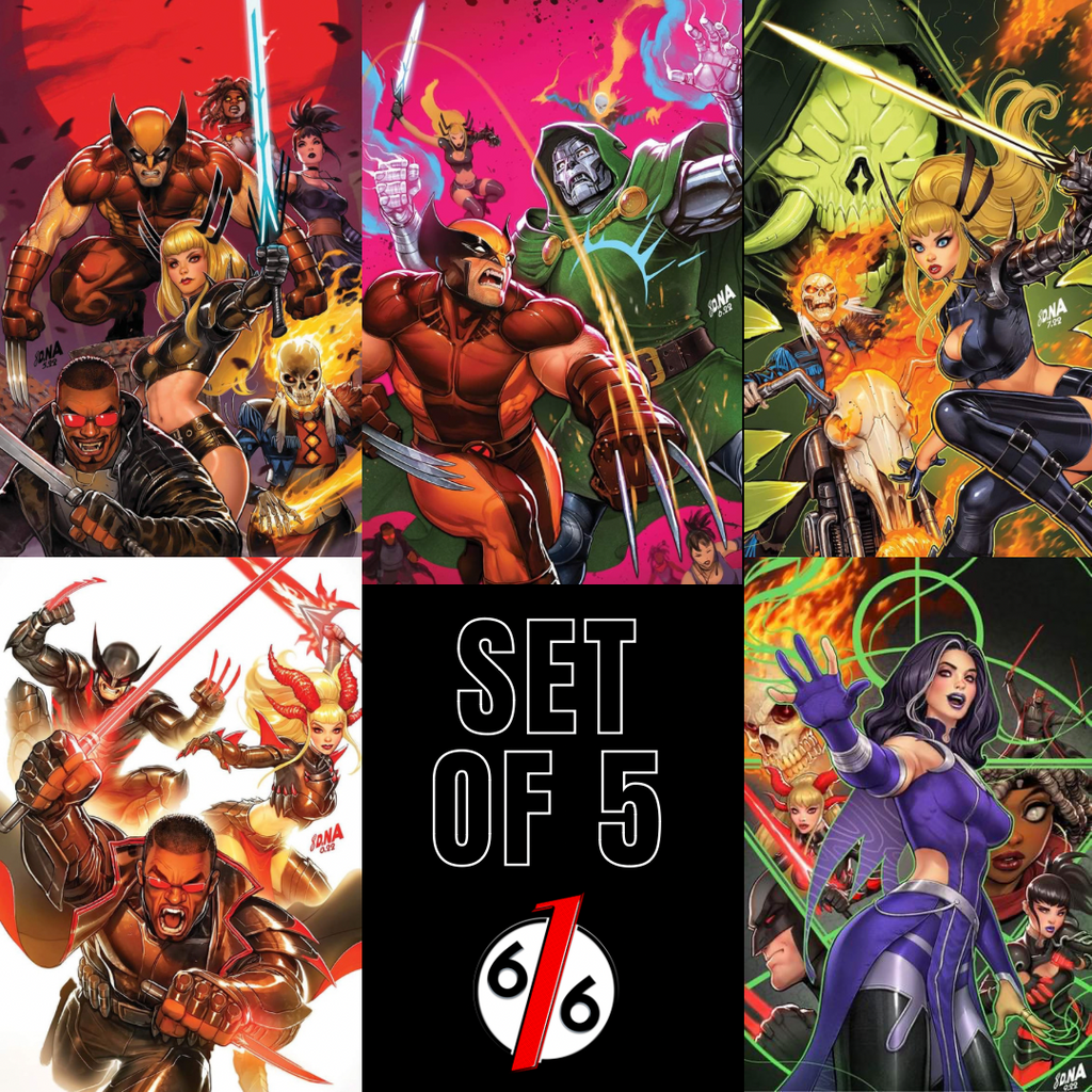 MIDNIGHT SUNS #1-5 DAVID NAKAYAMA Exclusive Virgin Variant Set