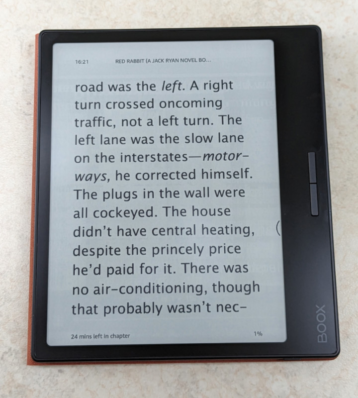 Onyx BOOX Page 7” eReader review - A small eReader with tablet