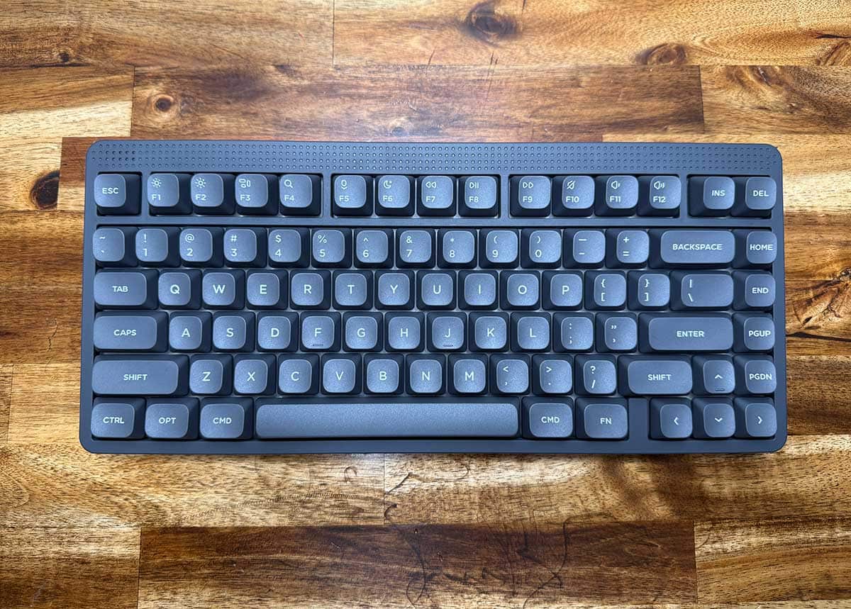 NuPhy Node75 keyboard review - I feel the thock, but don't hear it