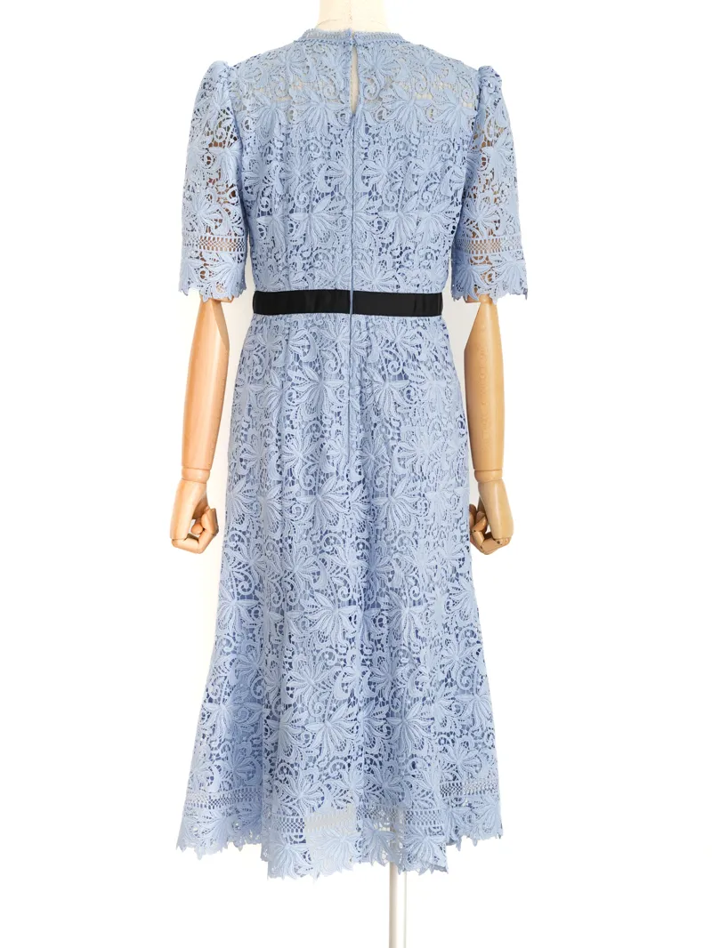 CELFORD（セルフォード） レースワンピース（ブルー/サイズ38