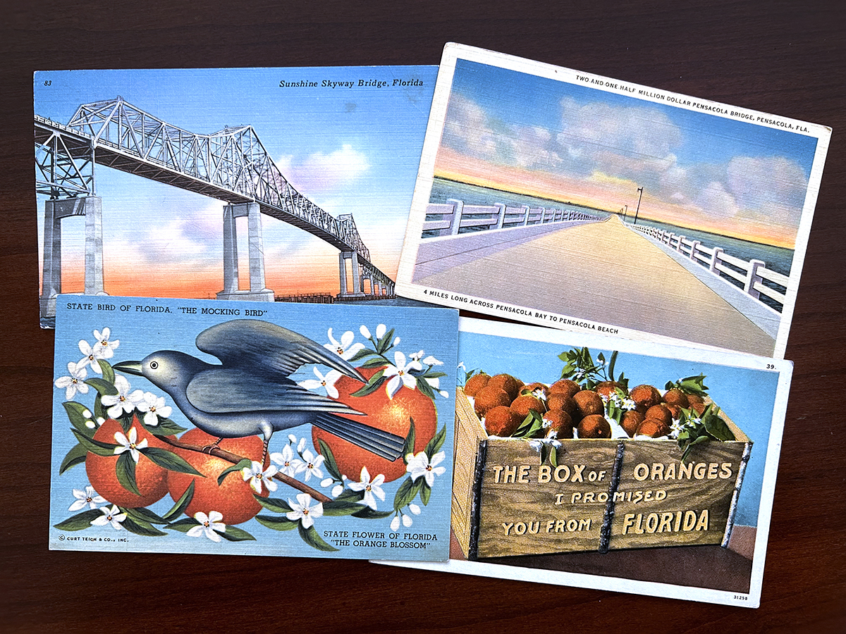 Postcard Exhibit Offers Nostalgic Snapshot of Statewide Tourism