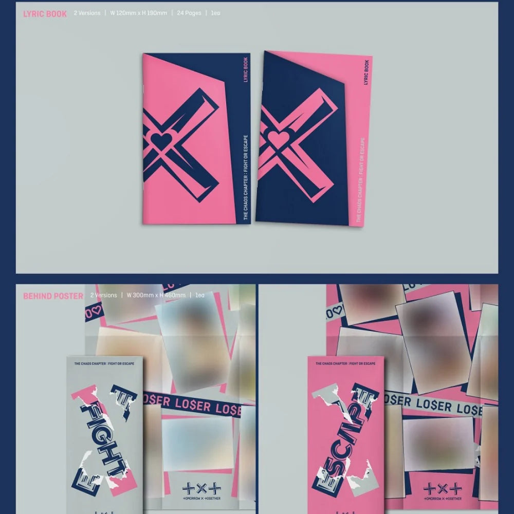 Tomorrow X Together (Txt): Fight Or Escape (Random Ver.) – thekshop.ca