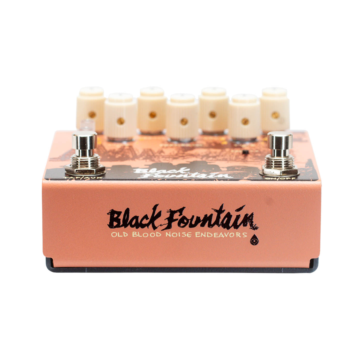Old Blood Noise Endeavors Black Fountain Stereo Terracotta | The
