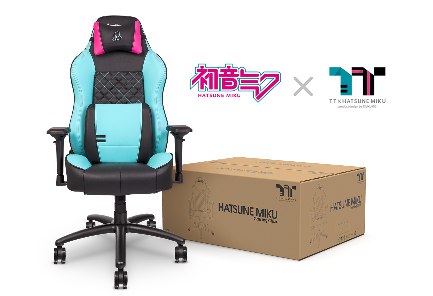 ThermaltakeThermaltake HATSUNE MIKU Gaming Chair Thermaltake