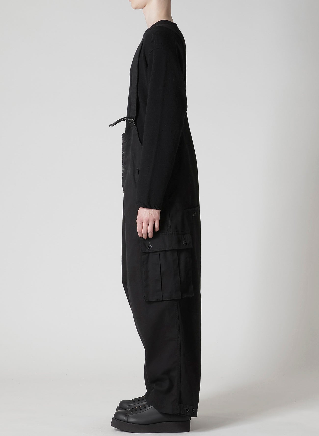 BLACK SCANDAL KATSURAGI WORK OVERALLS – THE SHOP YOHJI YAMAMOTO