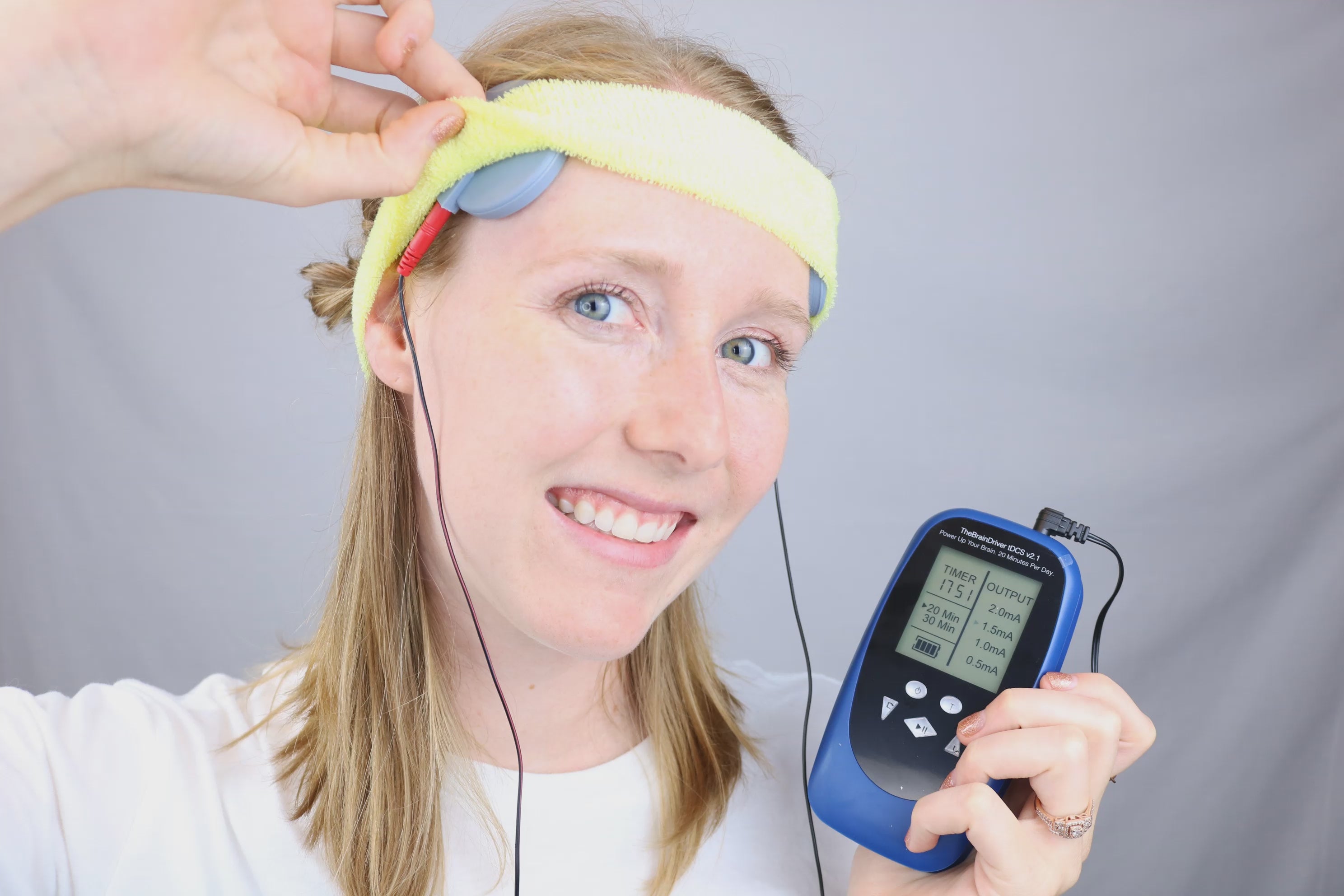 TheBrainDriver v2.1 tDCS Device. Complete Kit with All Accessories.