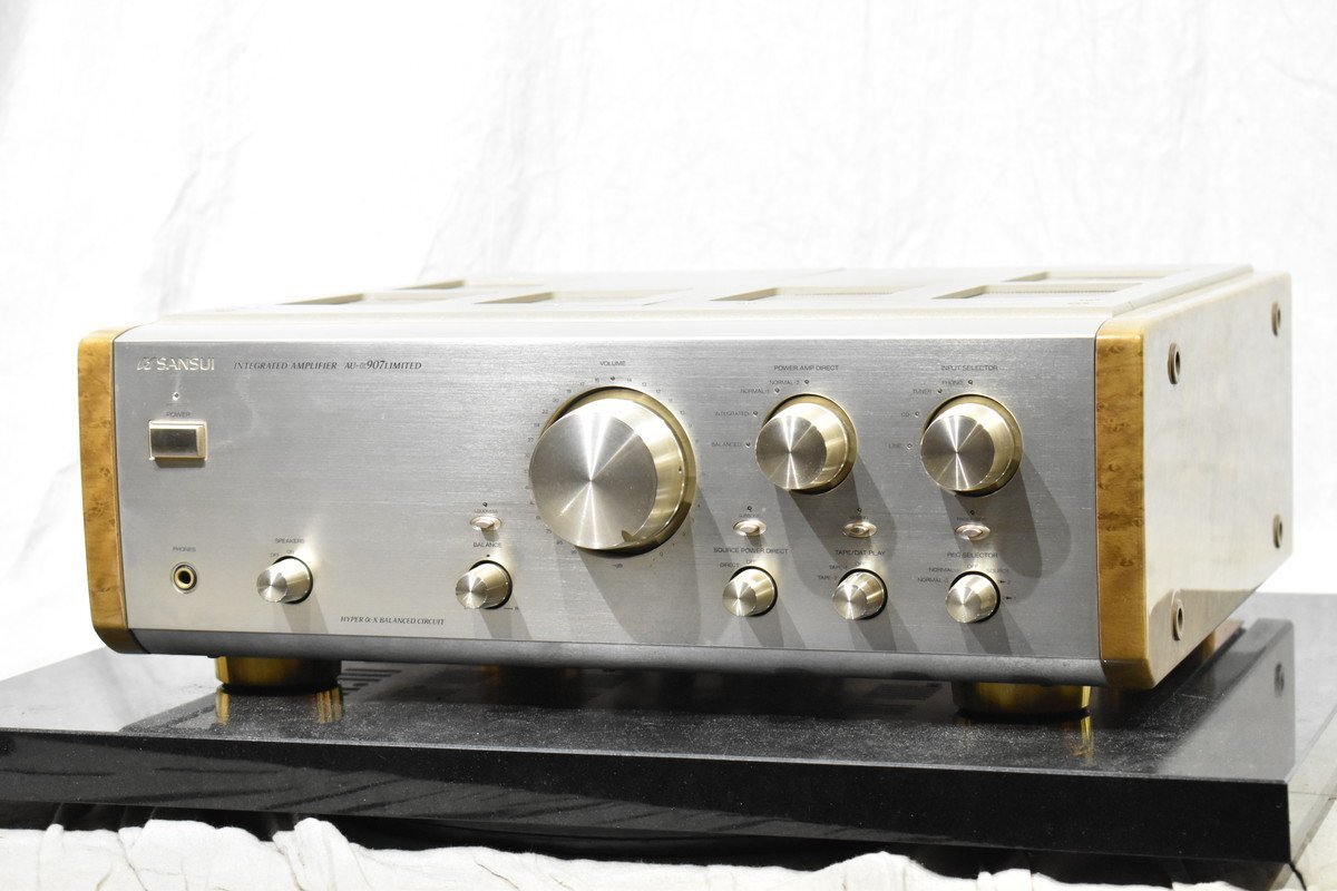 SANSUI AU-α907 LIMITEDの評価とは・中古価格とメリット・デメリット
