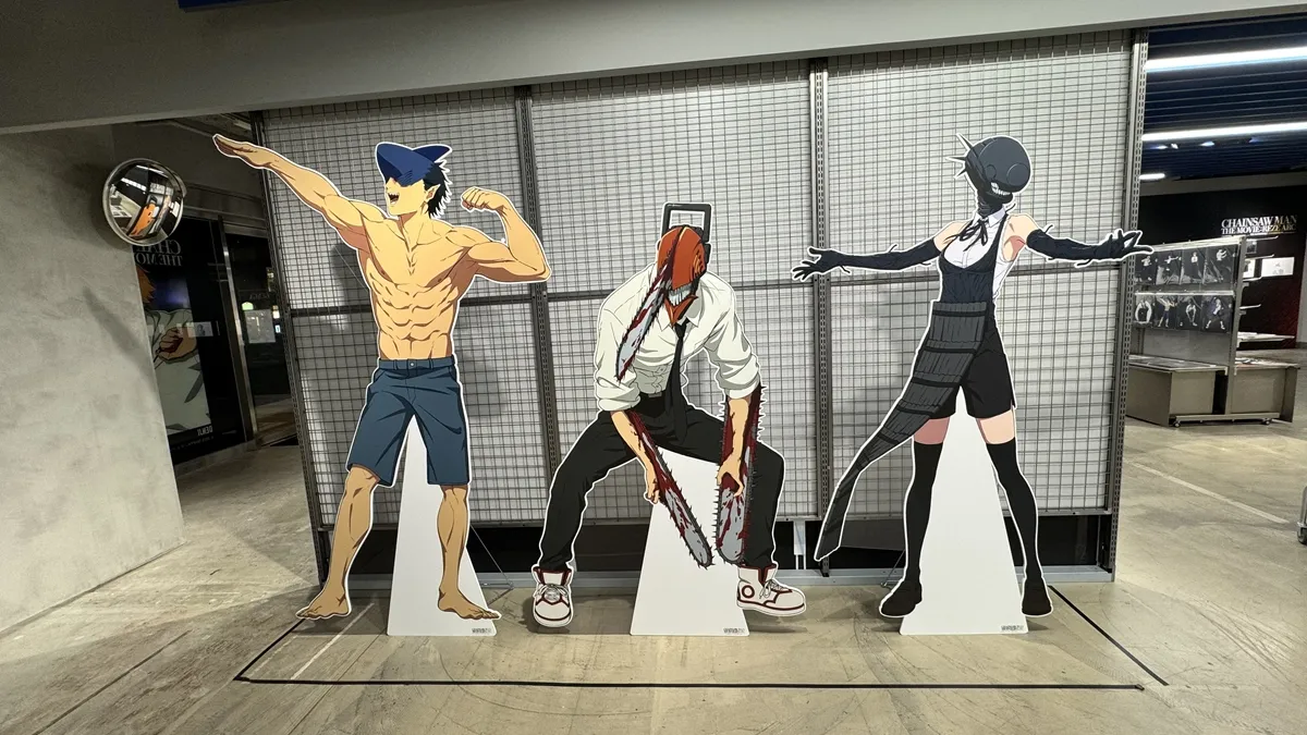 原宿「チェンソーマン レゼ篇」POPUP開催中！展示内容・限定グッズ