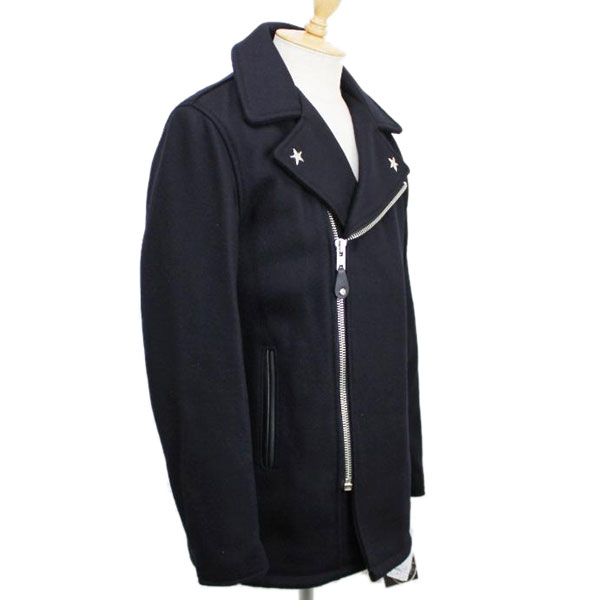 正規取扱 SCHOTT(ショット) 769 WOOL ZIP PEA COAT(ウールジップ