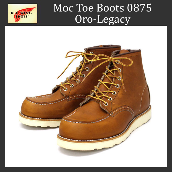 RED WING(レッドウィング) 8173 6inch CLASSIC MOC TOE ブーツ TAN