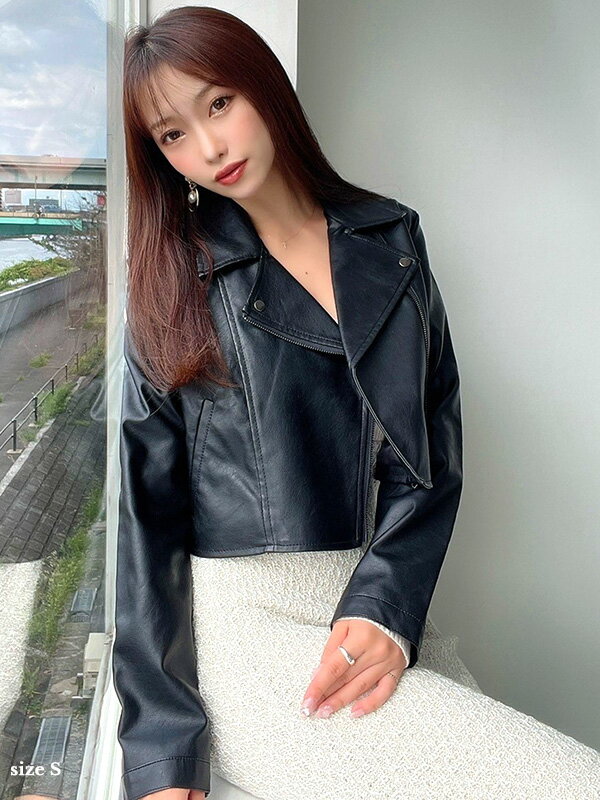 RESEXXY リゼクシー ライダースジャケット レディース ショート丈