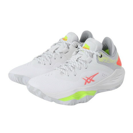 楽天市場】バッシュ アシックス ホワイト レッドの通販