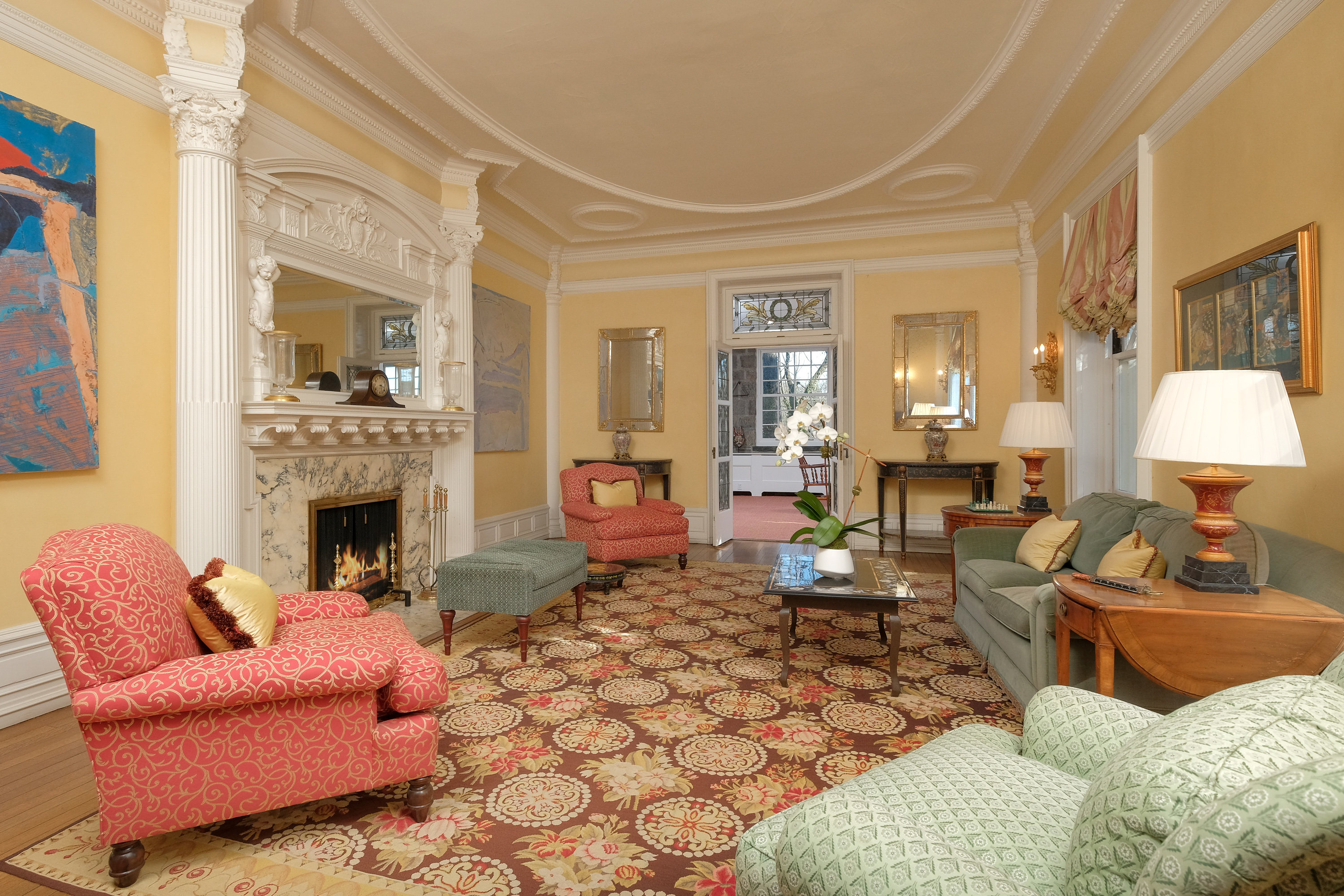 This $3.5M Westchester Gothic Revival home has 6 fireplaces