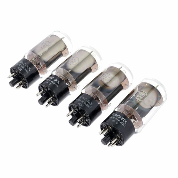 Tung-Sol 6L6GC STR Matched Quartett – United States