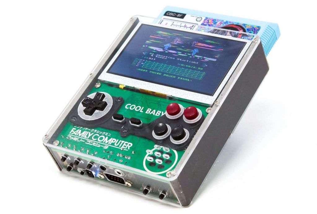 中華系ポータブルファミコン互換機「酷孩工程机（CoolBaby X7）」に