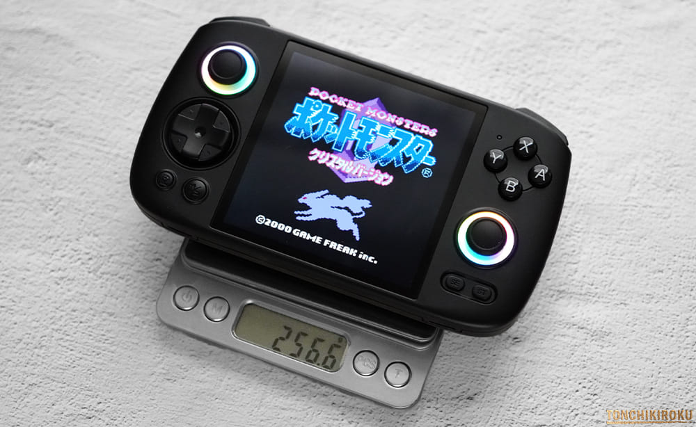 中華ゲーム機「ANBERNIC RG Cube」レビュー｜正方形ディスプレイ