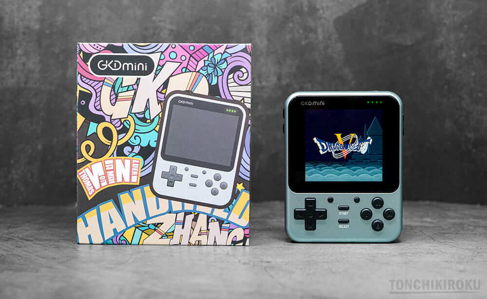 中華ゲーム機「GKD mini」を実機レビュー。洗練されたデザインの