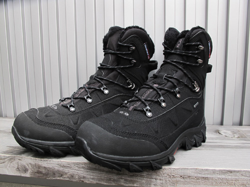 雪山 アウトドア スノートレッキング シューイング シューズ サロモン