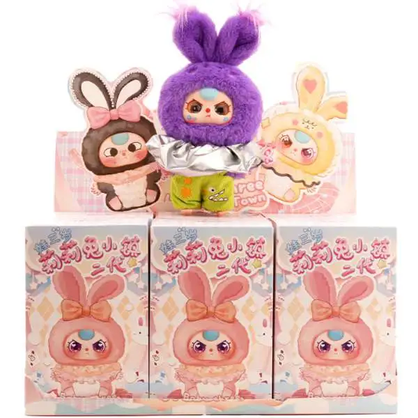 Baby Three Lily Rabbit Town V. 2 Box of 6 Mystery Packs Big