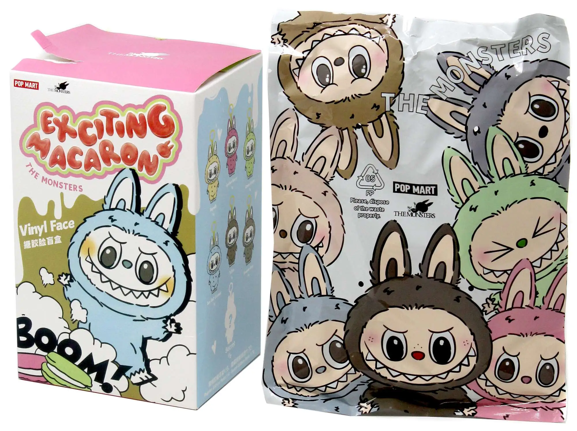 Labubu The Monsters Exciting Macaron Chestnut Cocoa 6 Plush Hanger