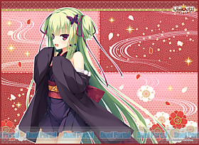 ゆずソフト「千恋＊万花」のプレイマット登場！「朝武 芳乃」「常陸