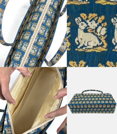 龍村美術織物 横長利休バッグ【MKグループ 都粋オリジナル】 バッグ