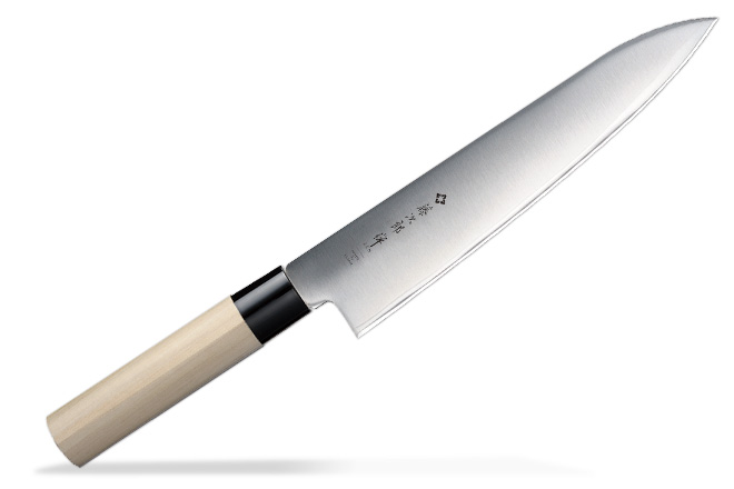 燕三条製包丁の【藤次郎オンラインショップ】 / 藤次郎 禅 牛刀 240mm