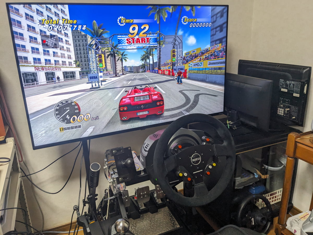 PC版「OutRun 2006: Coast 2 Coast」のWindows11でのプレイ環境を
