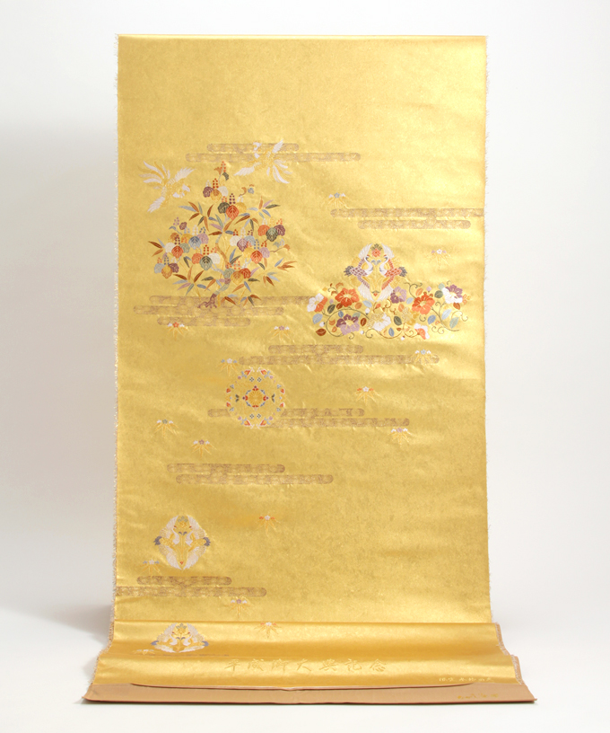 長嶋成織物製 瀞金錦 丸帯地 未仕立て品 | 特選きものコレクション