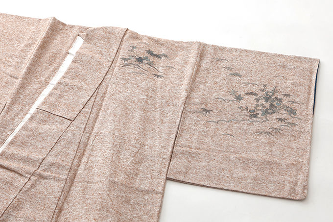 出羽の織座製 ぜんまい紬 訪問着 | 特選きものコレクション