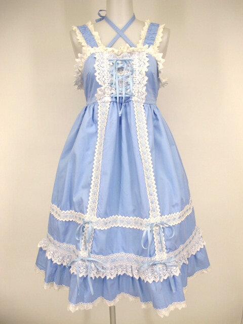 ベビードールjsk サックス BABY THE STARS SHINE BRIGHT ベビードール