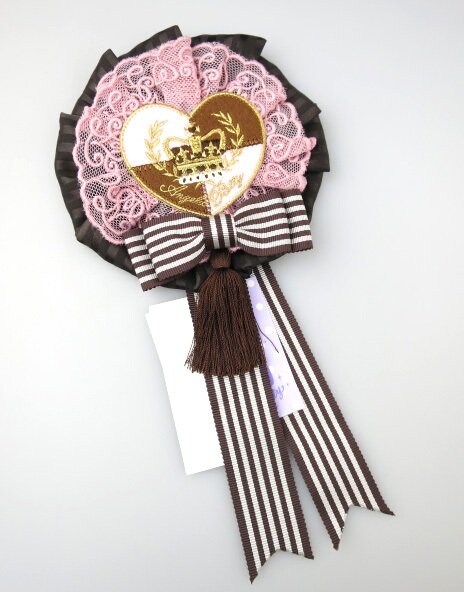 Angelic Pretty Queen Chocolateロゼッタブローチ アンジェリック