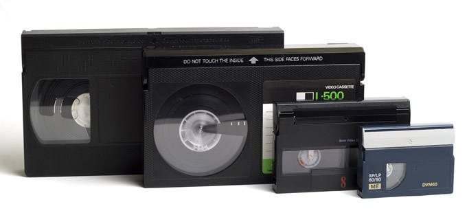 映像テープ(フィルム)の変遷 | ダビング・デジタイズセンター東京