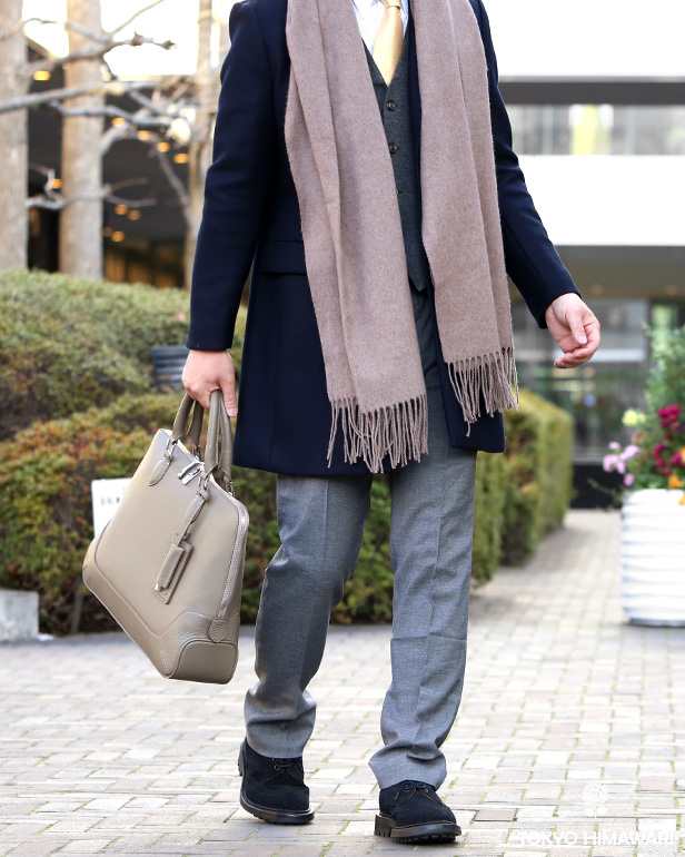 東京ヒマワリ / ペッレ モルビダ(PELLE MORBIDA) シュリンクレザー