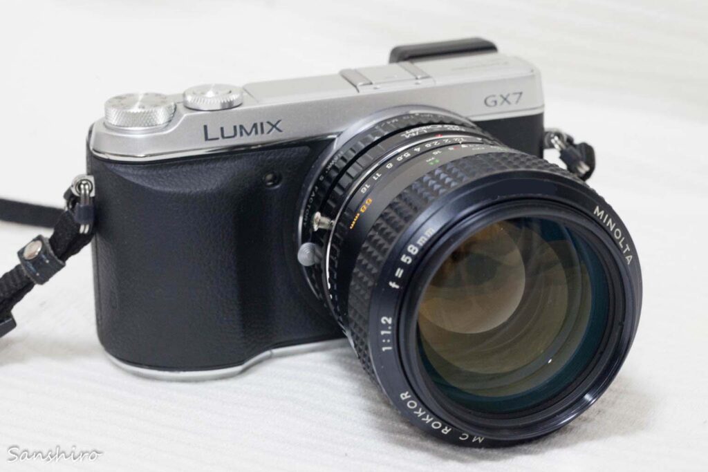 MINOLTA MC ROKKOR 58mm F1.2 － 【鷹の目ロッコール】ミノルタ MC