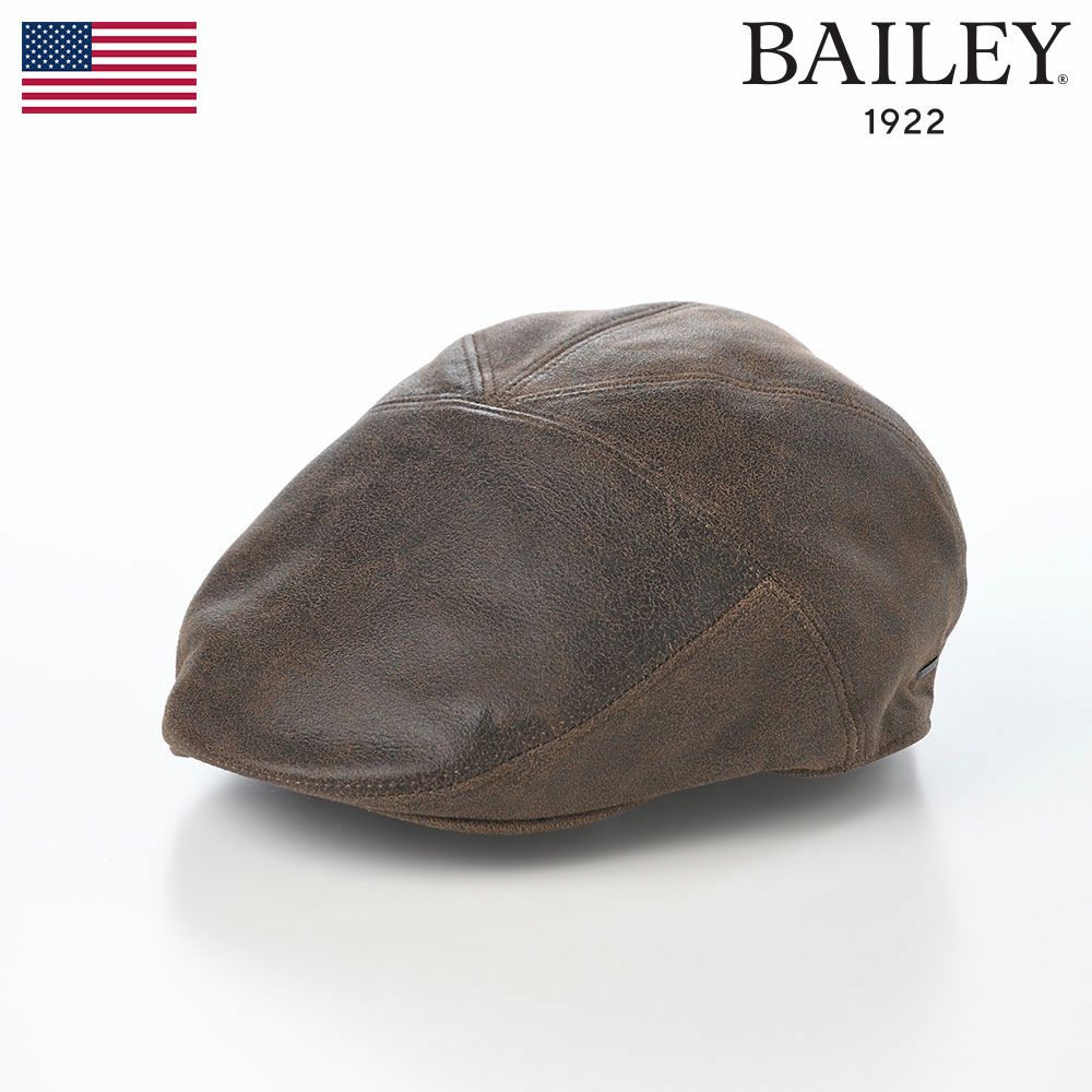 ショット キャップ PARAFIN LEATHER 8P CAP（パラフィン レザー 8P